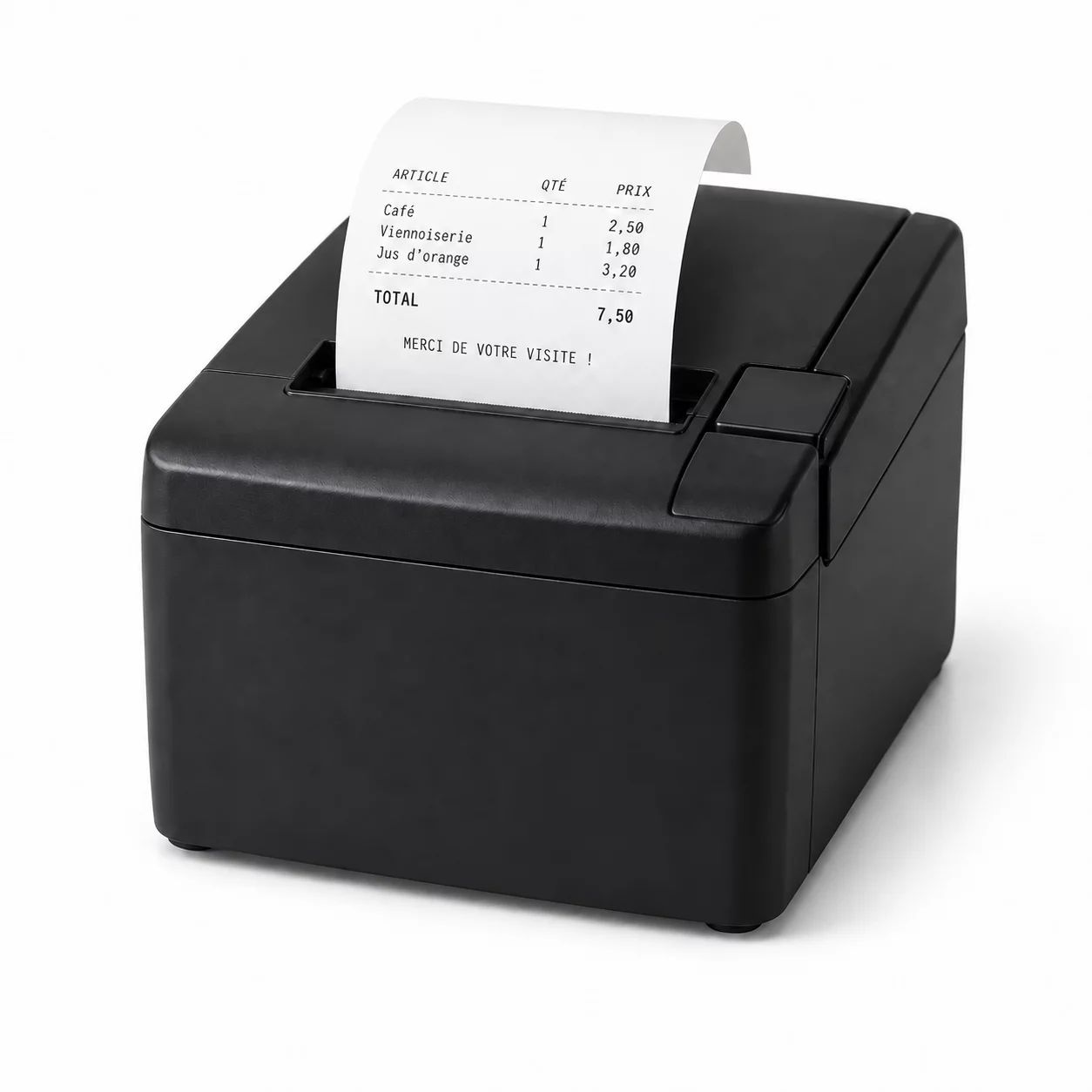 Imprimante thermique de tickets de caisse — configuration sur devis