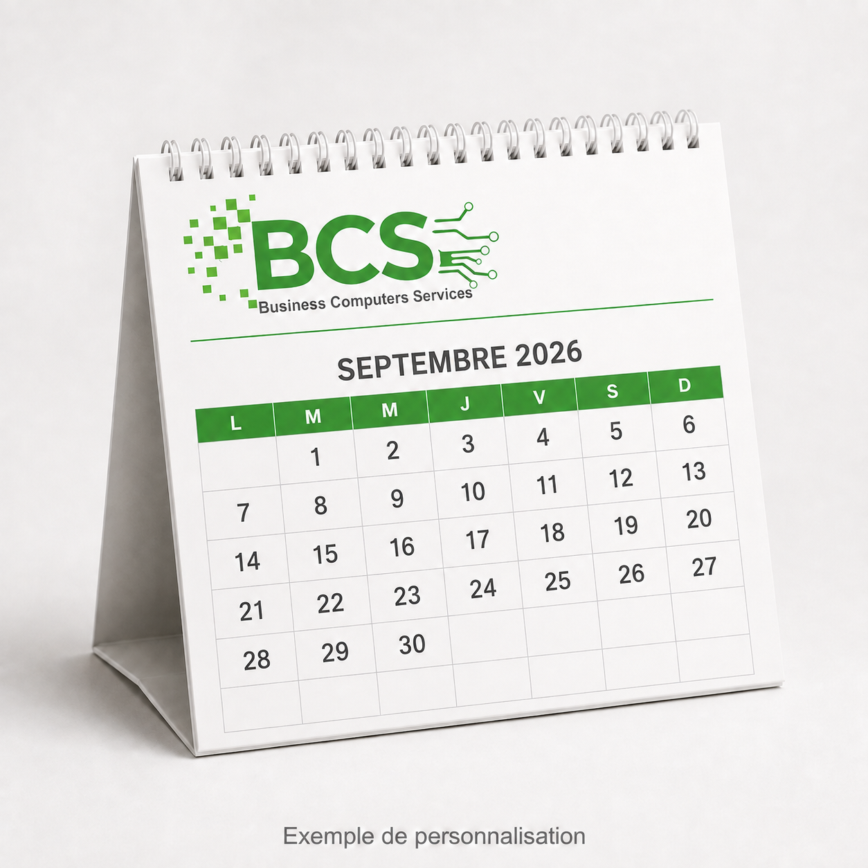Calendrier de bureau