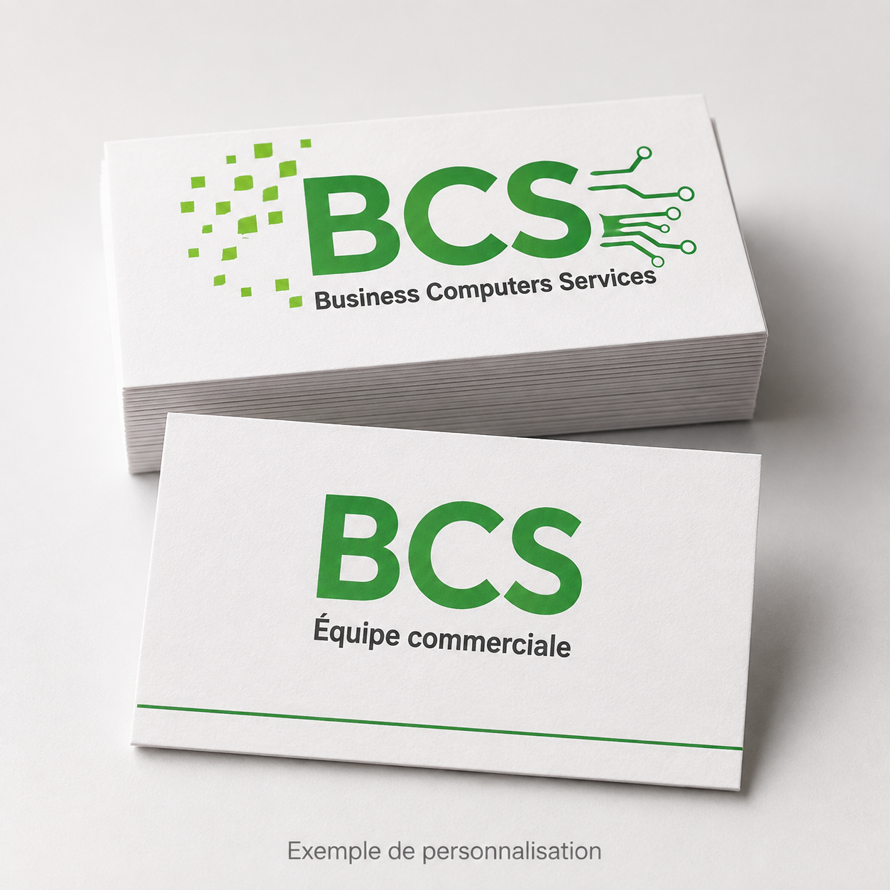 Cartes de visite agents